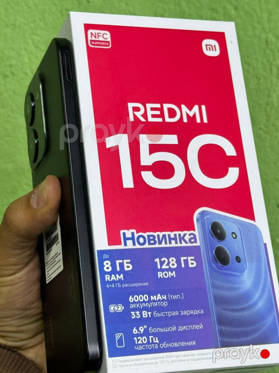 Xiaomi Redmi 15C Midnight Black 128GB/4GB — Smartfonlar, Bakı (4)