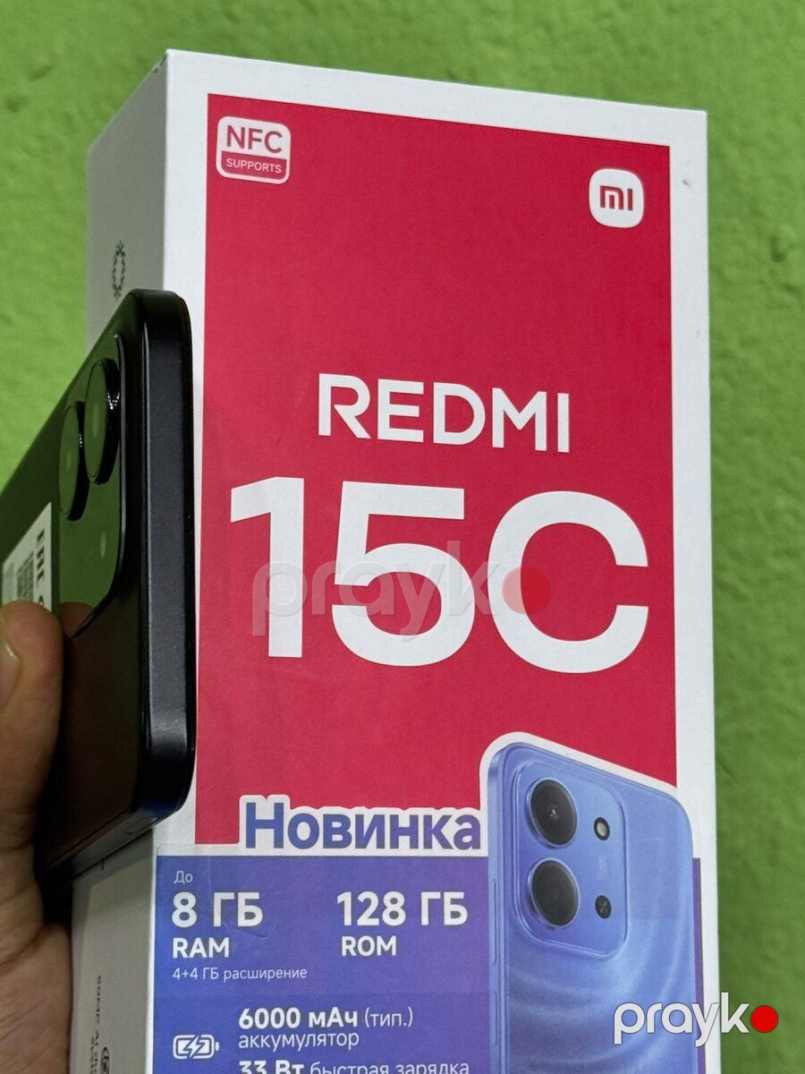 Xiaomi Redmi 15C Midnight Black 128GB/4GB — Smartfonlar, Bakı (3)