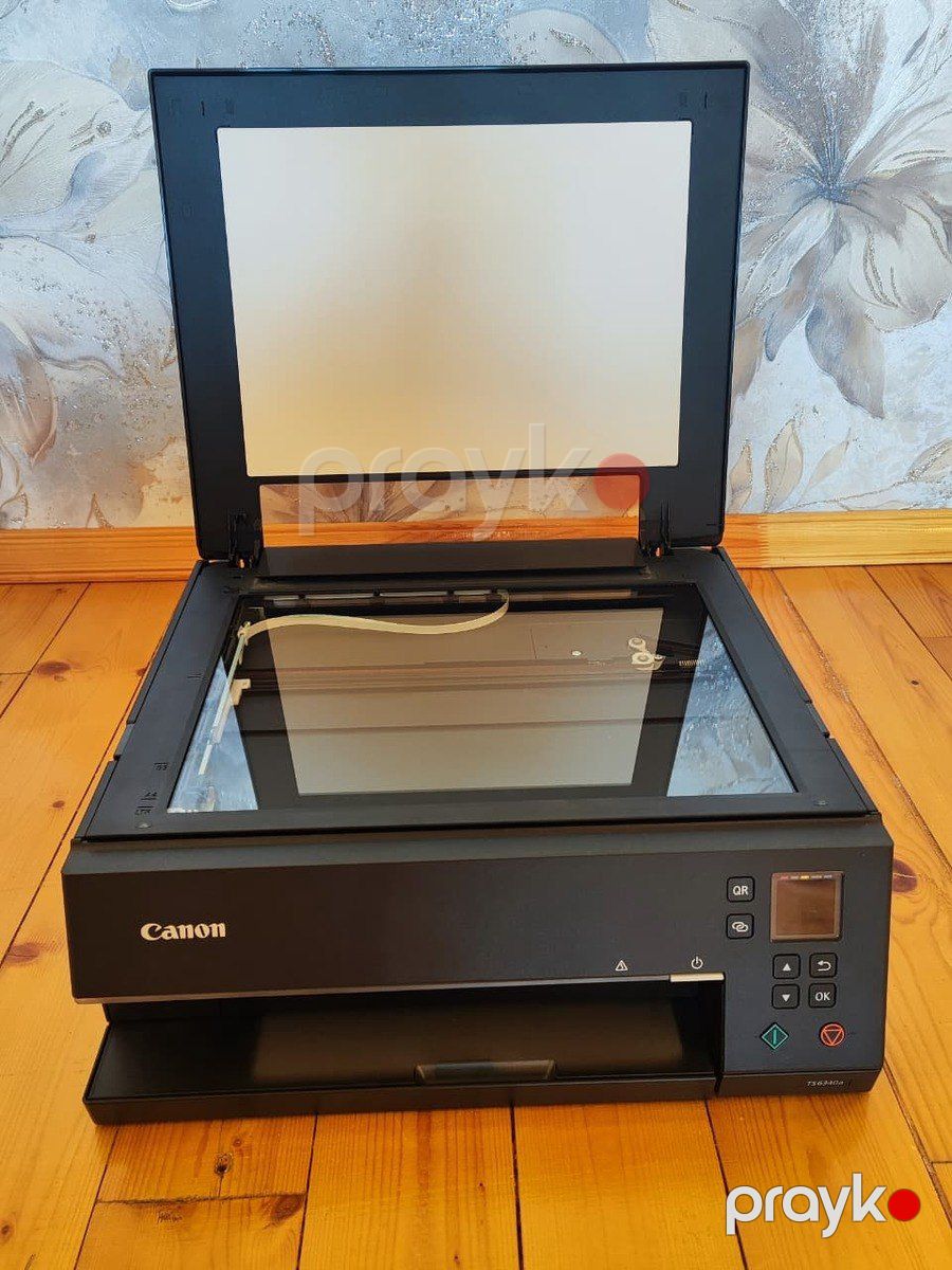 Canon TS6340a Çoxfunksiyalı Printer + Doldurulan Kartriclər və Rənglər — Ofis texnikası və istehlak malları, Qəbələ (3)