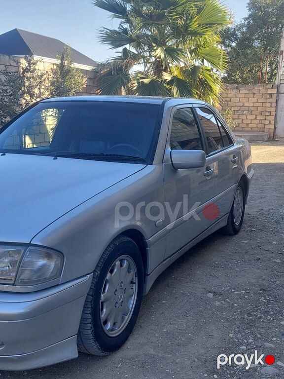 Mercedes C 200, 2.0 L, 1999 il, 265 000 km — Avtomobillər, Yevlax (4)