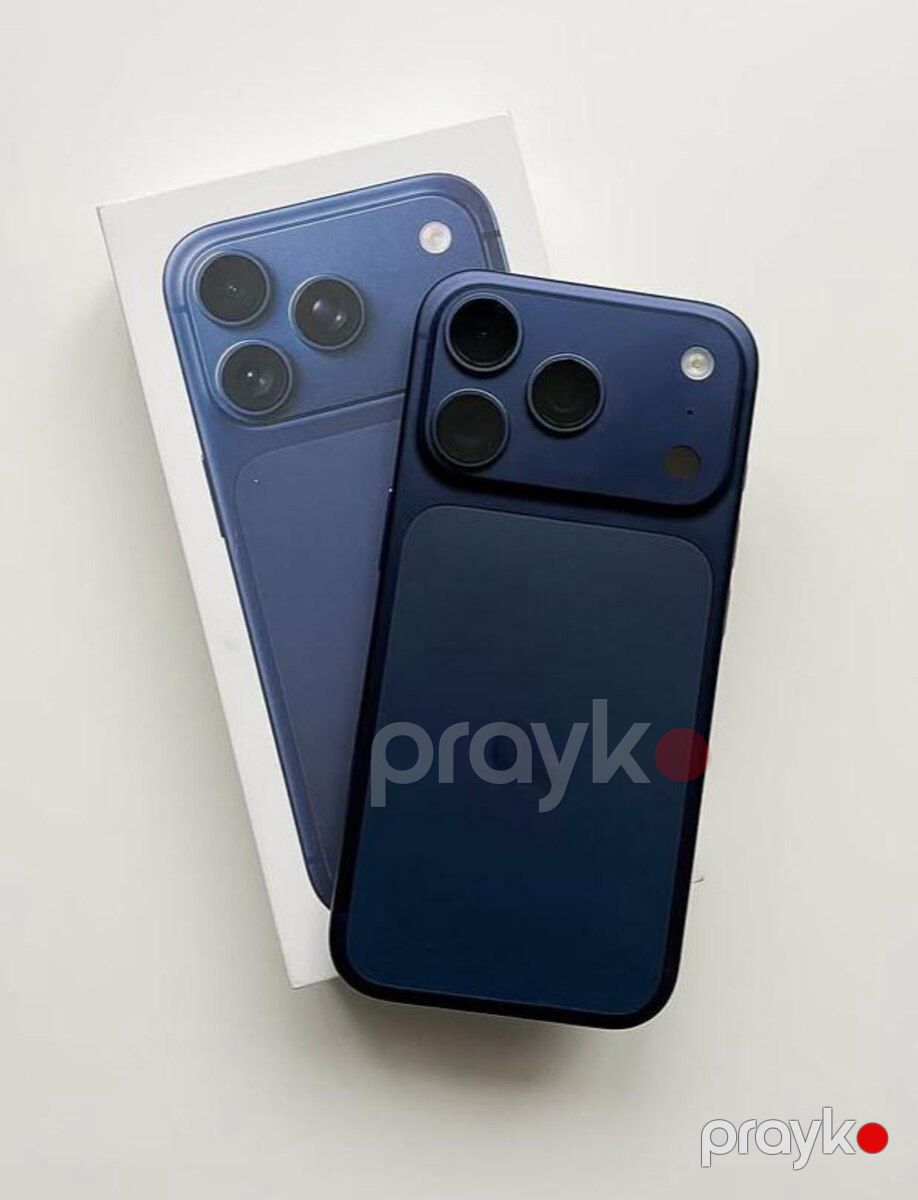 Apple iPhone 17 Pro Deep Blue 256GB/12GB — Smartfonlar, Bakı (3)