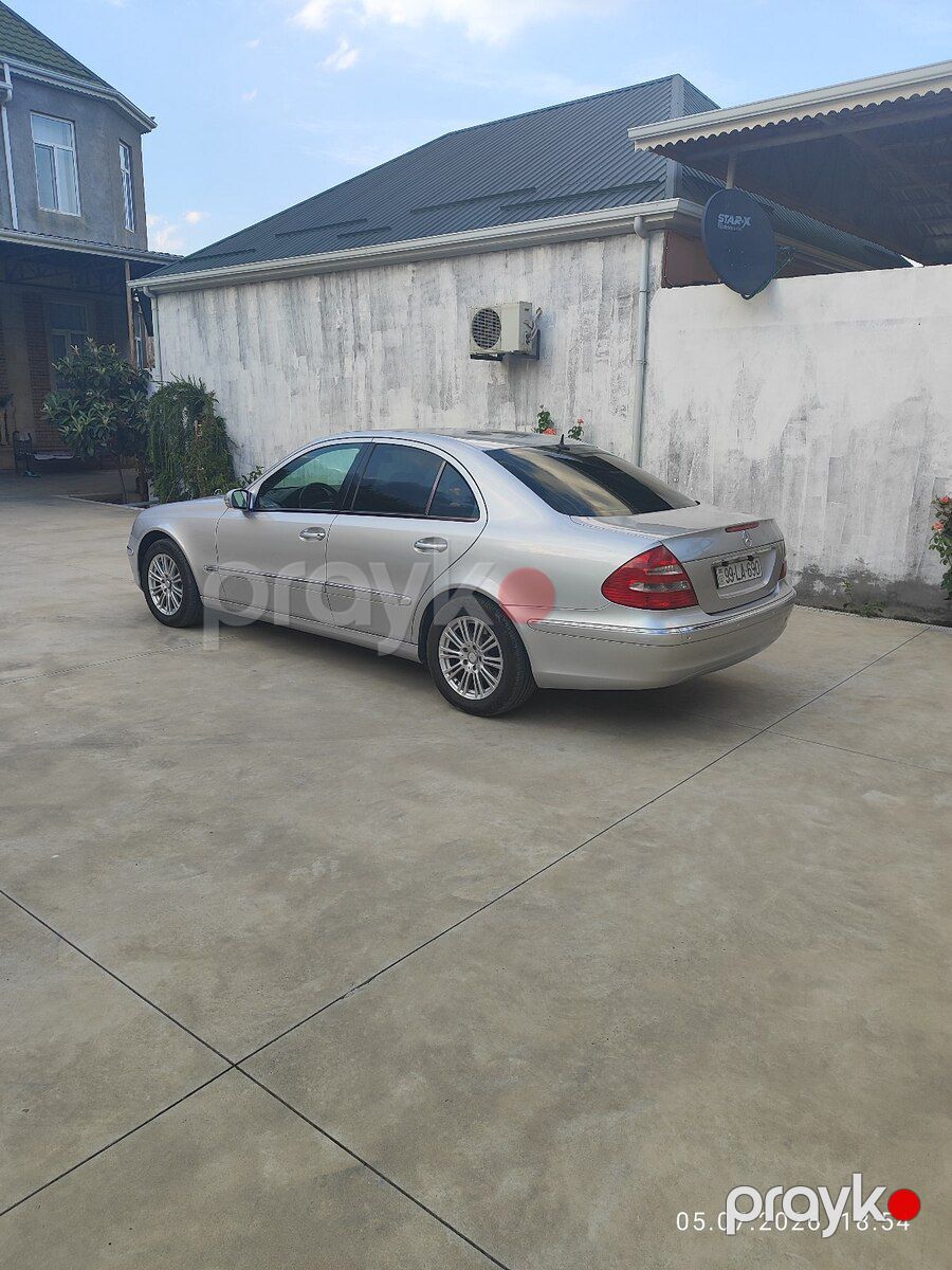 Mercedes E 200, 2003 il — Avtomobillər, Biləsuvar (3)