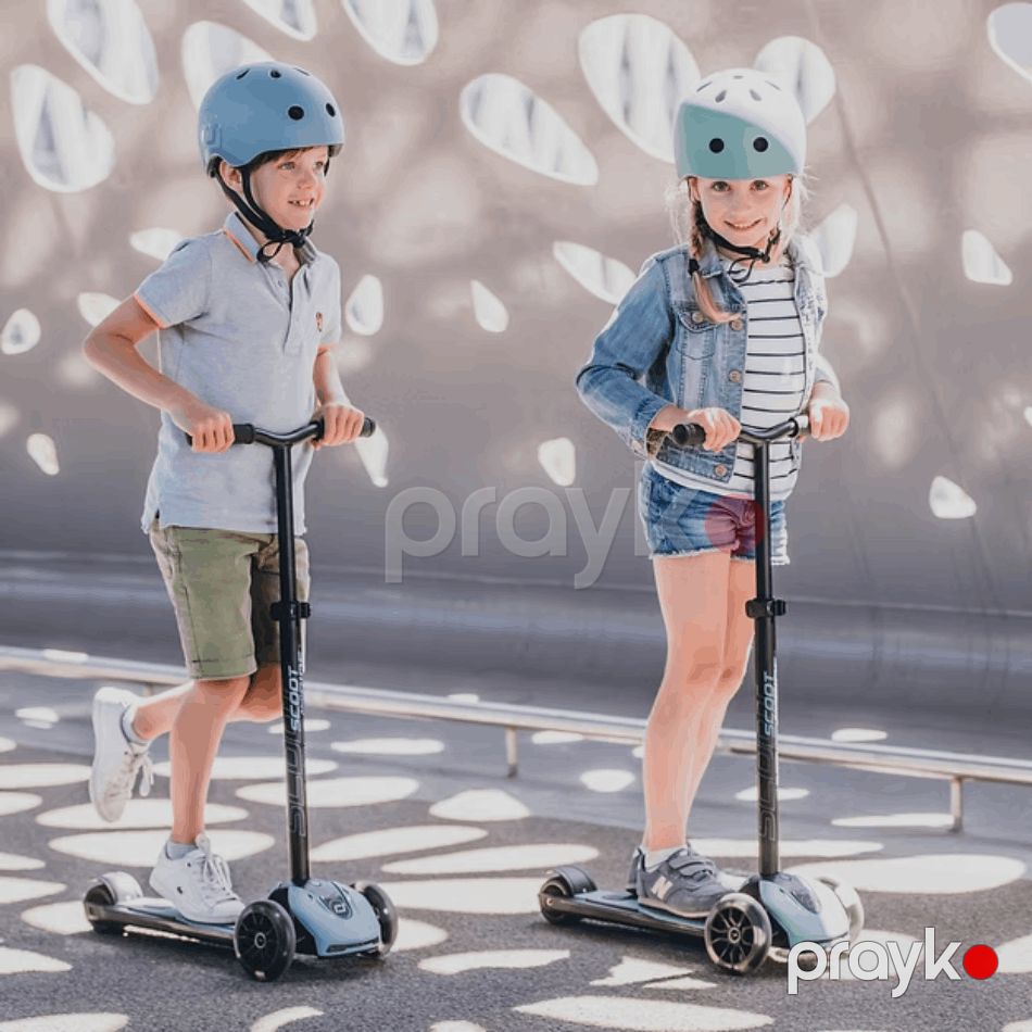 Skuter Scoot & Ride Avstriya Kich 5 Peach — Uşaq skuterləri, Bakı (3)