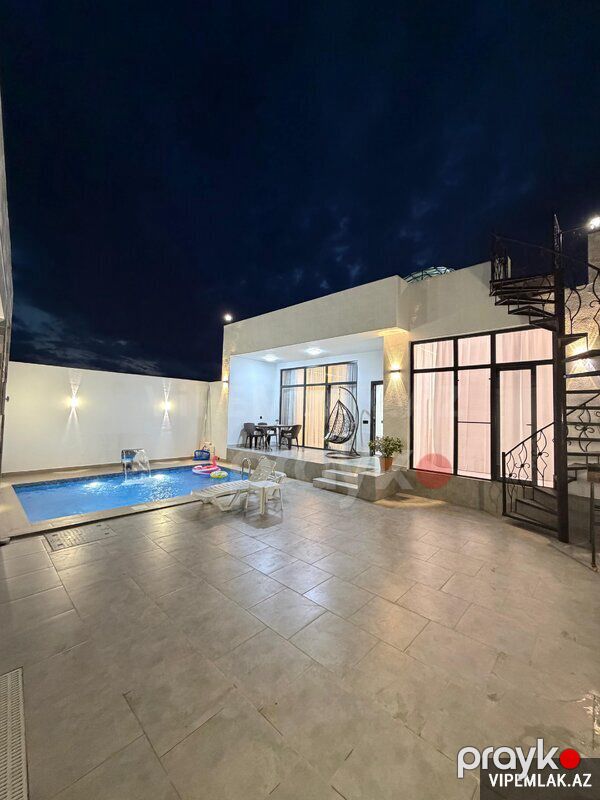 Abşeron rayonunda 3 otaqlı Həyət evi Kirayə verilir, 87 m² — Ev, villa, Bakı (3)