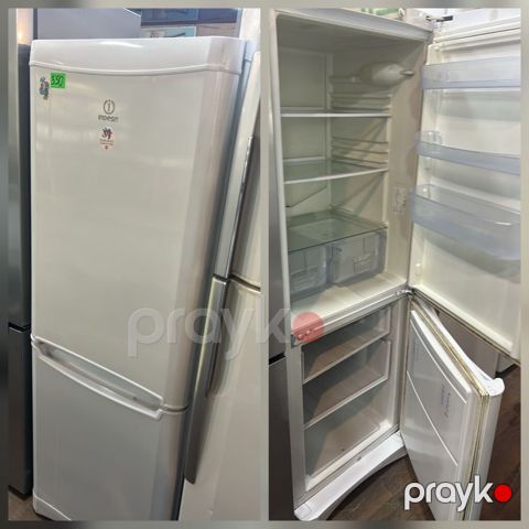 Indesit iki kameralı soyuducu - Rəng: ağ - Alt hissədə dondurucu — Digah