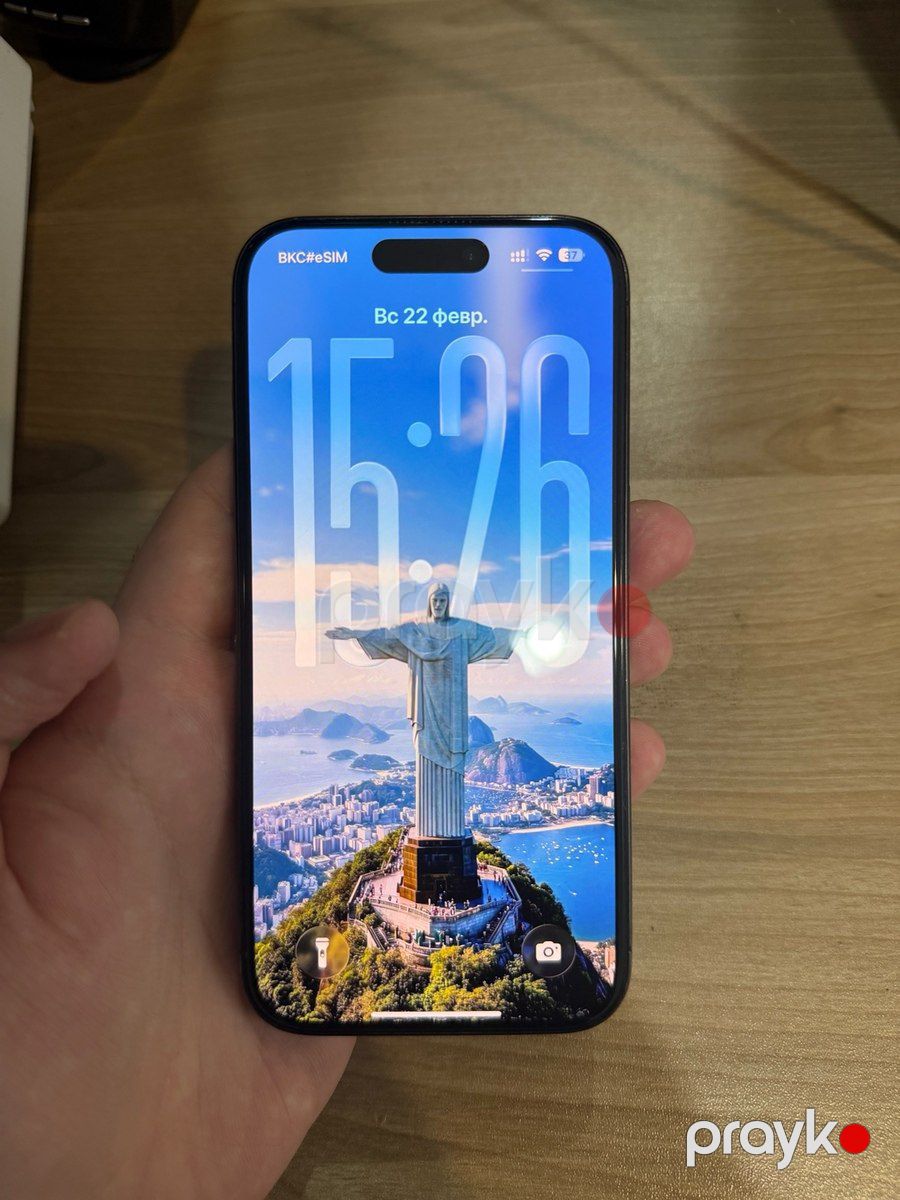 Apple iPhone 15 Pro Blue Titanium 128GB/8GB — Smartfonlar, Bakı (2)