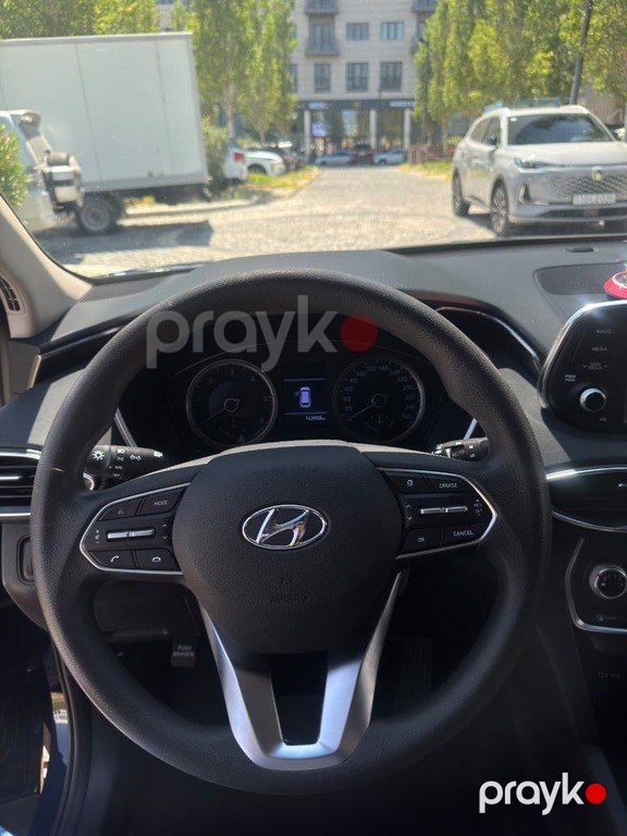 Hyundai Santa Fe, 2.0 L, 2019 il, 163 000 km — Avtomobillər, Bakı (5)
