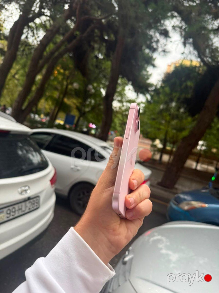 Apple iPhone 15 Pink 128GB/6GB — Smartfonlar, Bakı (3)