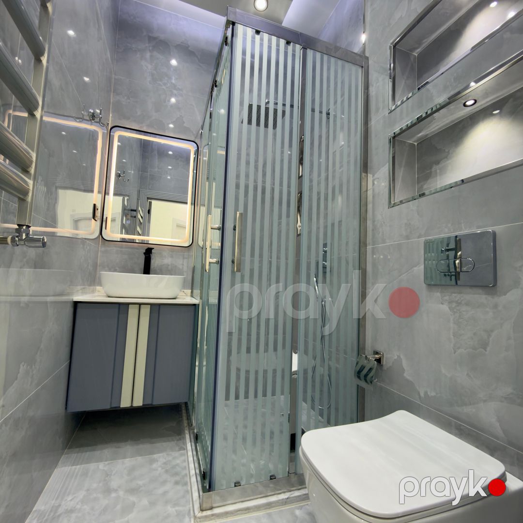 Satış: 2 otaqlı Yeni tikili, 52 m², Binəqədi rayonu — Mənzil, Bakı (9)
