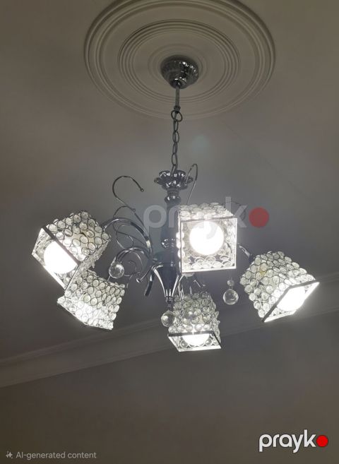 Çılçıraq, 5 lampa, Metal — Bakı