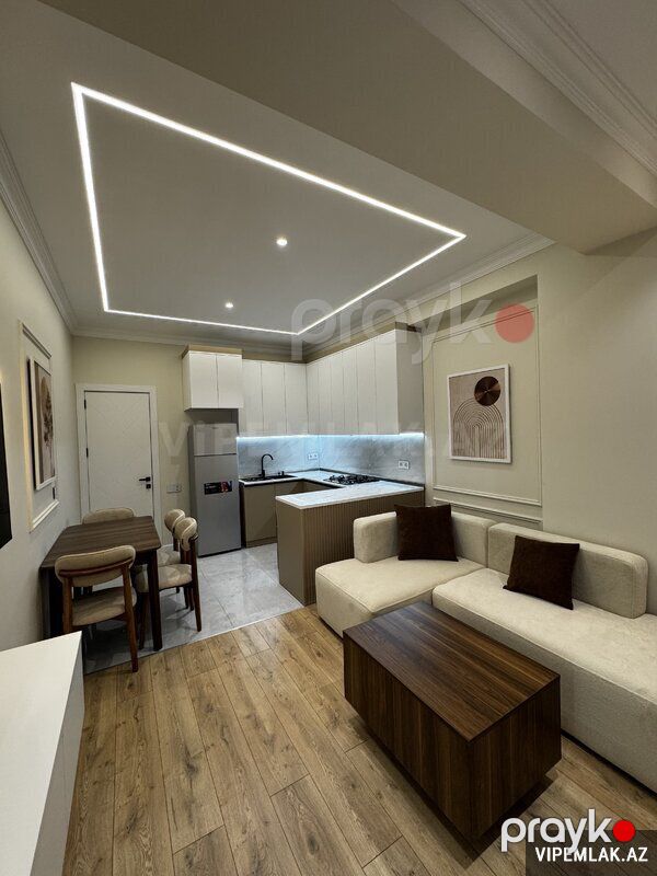 Nəsimi rayonunda 2 otaqlı Yeni tikili Kirayə verilir, 55 m² — Mənzil, Bakı (5)