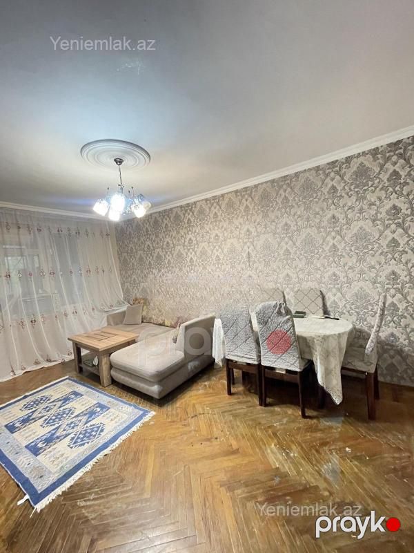 Satılır 3 otaqlı Bina evi menzil (Köhnə tikili), 63 m², Nəsimi rayonu — Mənzil, Bakı (3)