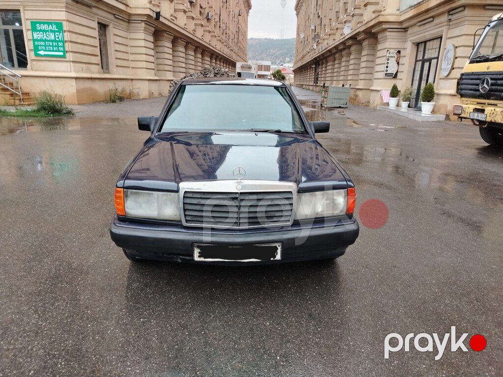 Mercedes 190, 2.0 L, 1991 il, 349 000 km — Avtomobillər, Bakı (2)
