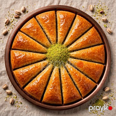 Havuç dilimi paxlava — Bakı
