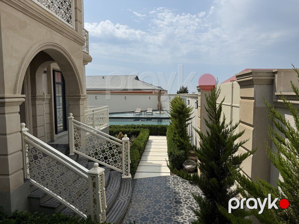Satılır 6 otaqlı həyət evi/bağ evi 450 m² — Ev, villa, Bakı (4)