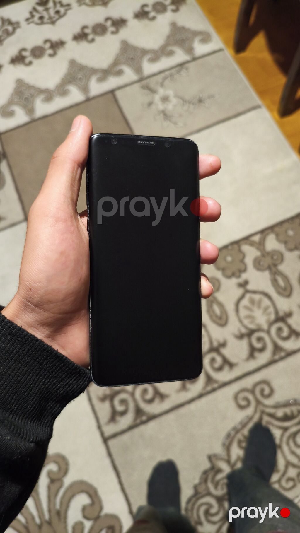 Samsung Galaxy S9, 64 GB, rəng - Qara, Simsiz şarj — Samsung, Gəncə (3)