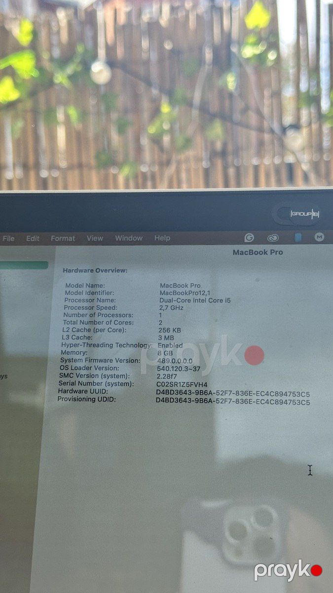 Apple MacBook Pro 2015 — 13”, 256GB — Noutbuklar, Bakı (9)