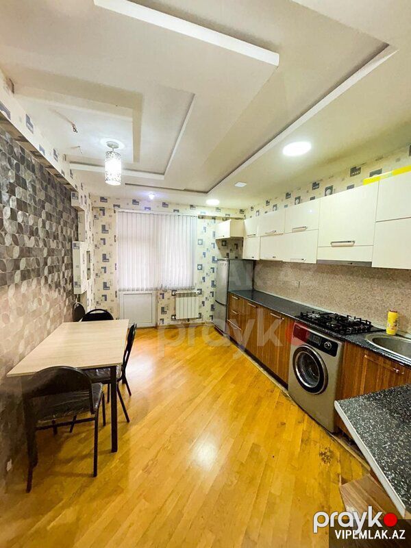 Yasamal rayonunda 3 otaqlı Yeni tikili Kirayə verilir, 100 m² — Mənzil, Bakı (5)