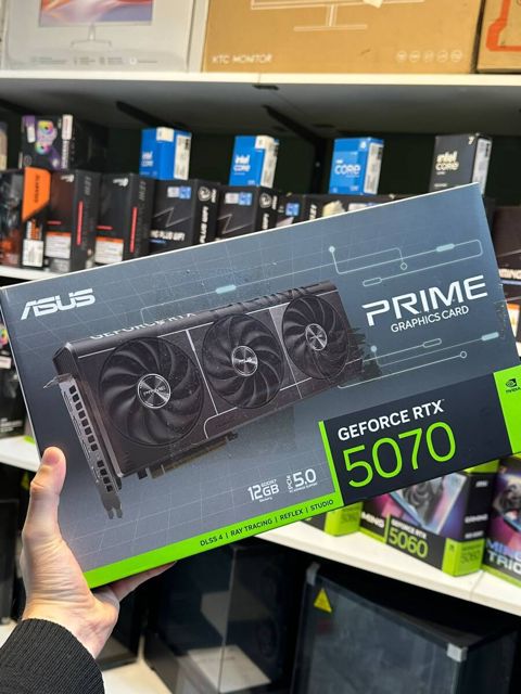 Video kart Asus Prime GeForce RTX 5070 — Bakı