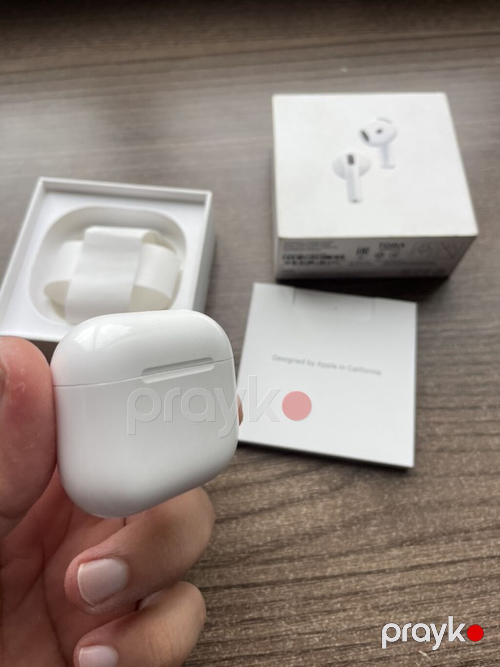 Apple AirPods Apple 4 anc. Original, tam ideal veziyetde, hec bir — Qulaqcıqlar, Bakı (2)