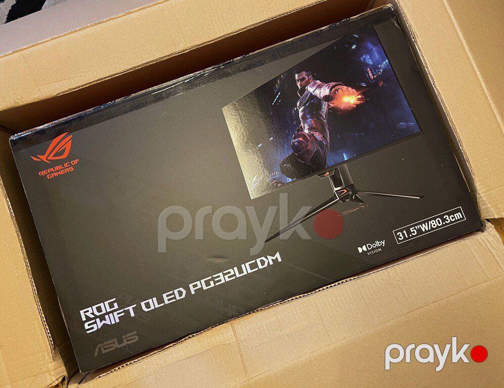 ASUS rog Swift OLED PG32UCDM 240Hz 4K 32" — Kompüterlər və noutbuklar, Bakı (9)