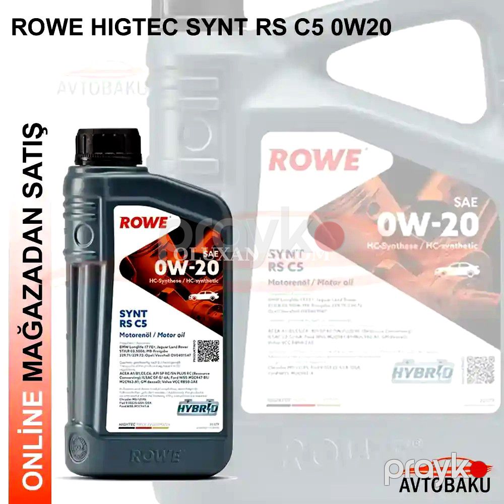 Mühərrik yağları "Rowe" — Motor yağları, Bakı (4)