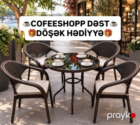 Masa və oturacaqlar — Bakı