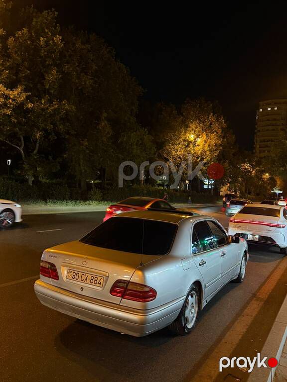 Mercedes E 200, 2.0 L, 1997 il, 450 000 km — Avtomobillər, Mingəçevir (3)