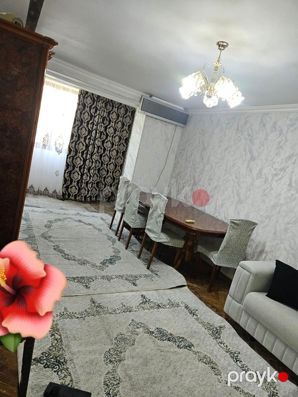 3 otaqlı mənzil – mebel və texnika ilə Planlama: - Geniş qonaq otağı — Mənzil, Bakı (6)