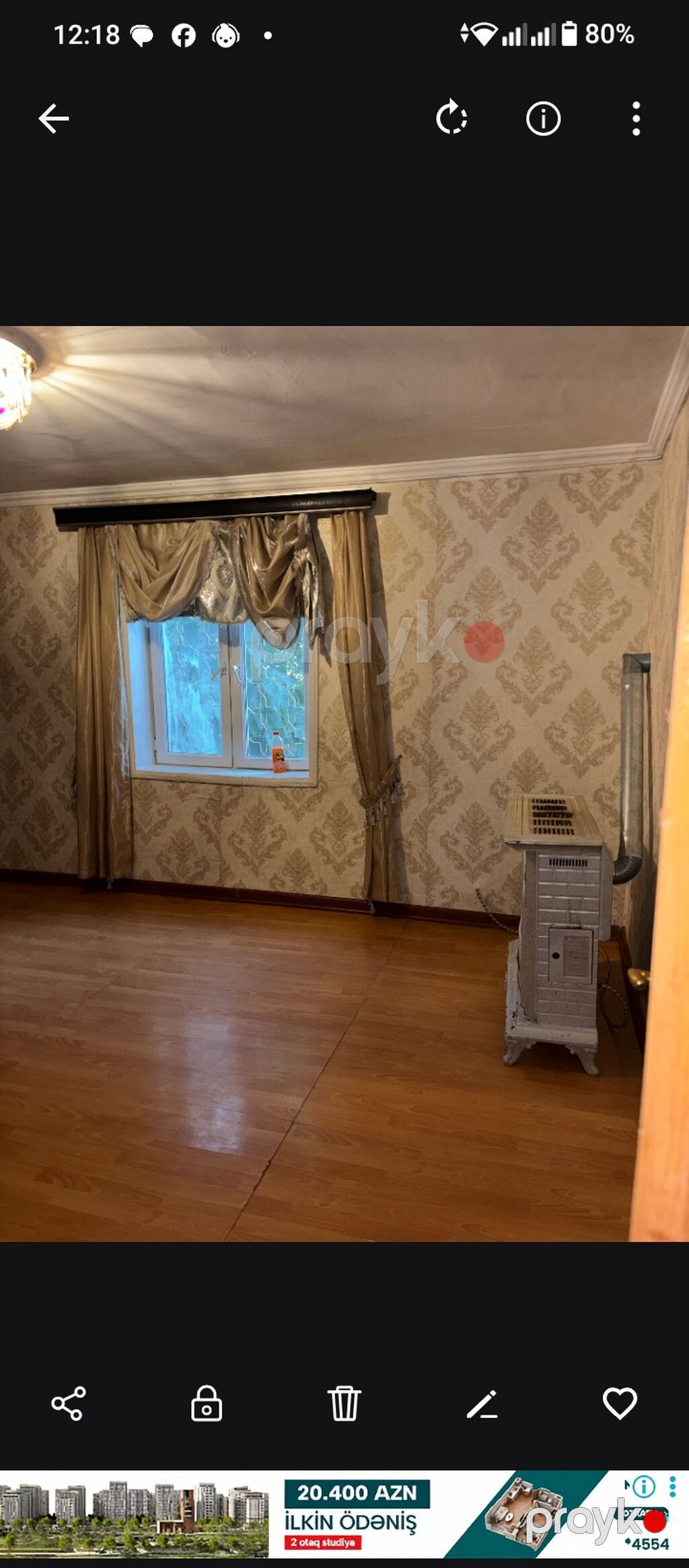 3 otaqlı mənzil – tam təchiz olunmuş mətbəx və rahat yataq otağı — Mənzil, Bakı (3)