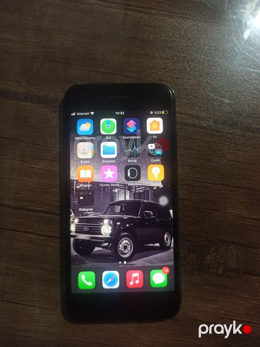 IPhone 7, Qara, Barmaq izi — Apple iPhone, Bakı (5)