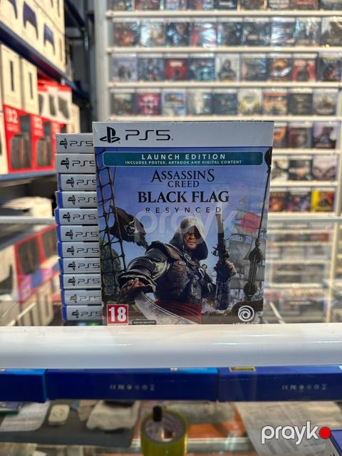 PS5 üçün Assassin's Creed Black Flag Edition oyun diski — Bakı