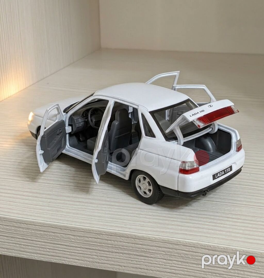 Lada 110 die-cast model avtomobil - Korpus: metal (die-cast) + — Oyuncaq nəqliyyatı, Bakı (4)