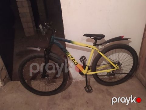 Gzag MTB velosiped - Çərçivə: yüngül alaşımlı, iki rəngli — Masallı