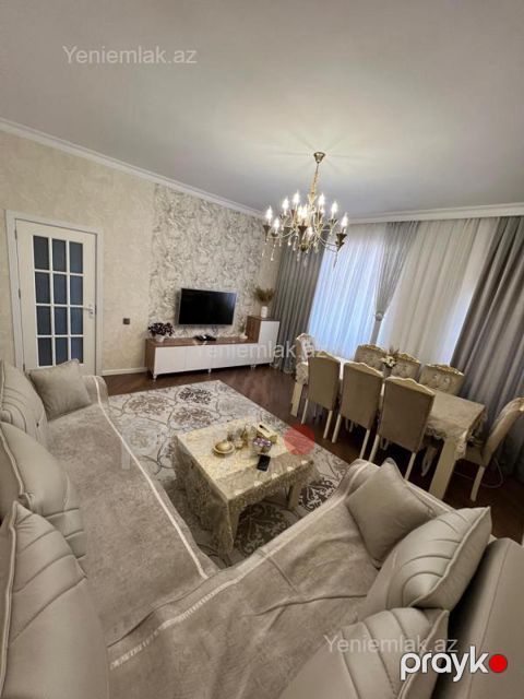Satılır 3 otaqlı Bina evi menzil (Yeni tikili), 107 m², Xətai rayonu — Bakı