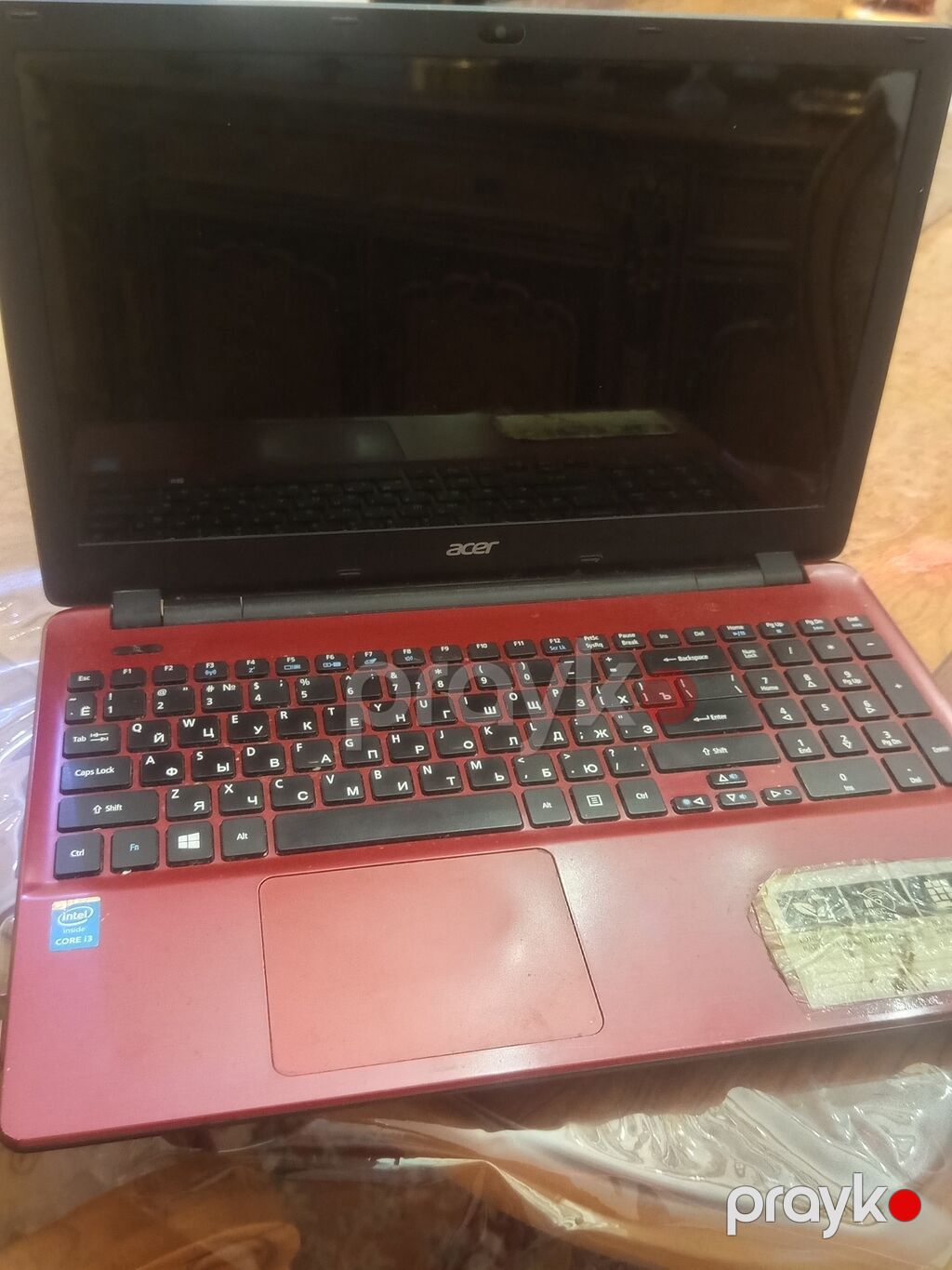 Acer noutbuk – qırmızı gövdə Xüsusiyyətlər: - Ekran: 15.6" (geniş — Acer, Gəncə (3)