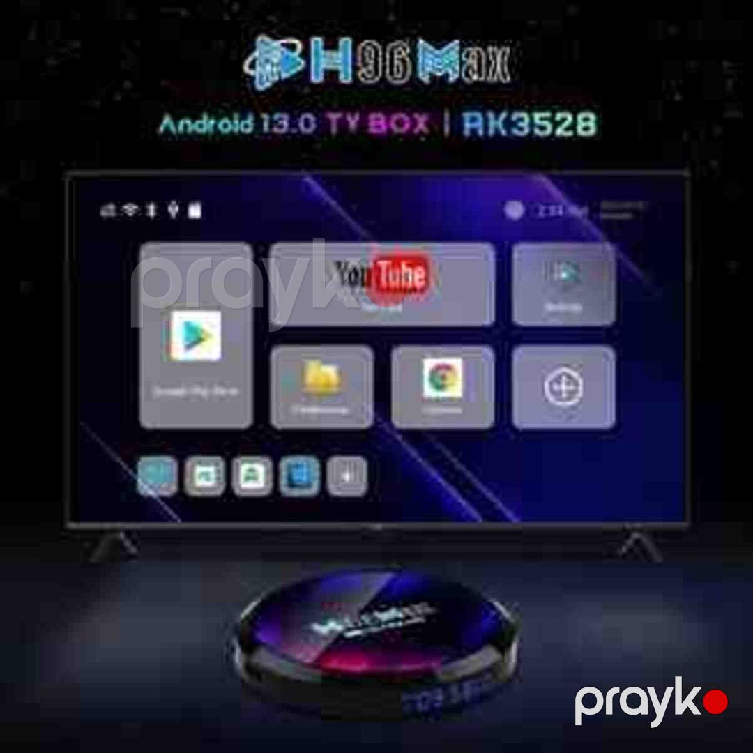 H96 Max 4/64 TV Box — TV və Video, Bakı (4)
