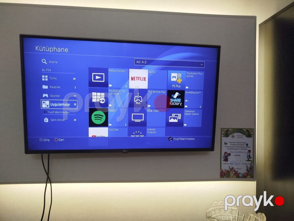 PlayStation 4 Pro (PS4 Pro) oyun konsolu Komplekt: - PS4 Pro 1TB — Oyun konsolları, Gəncə (6)