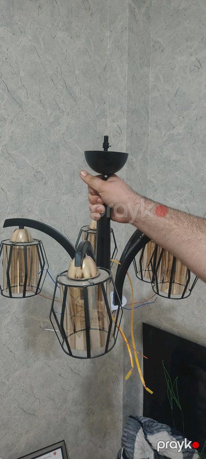 Luster çilçıraq — Duvara asılı şamlar və lambalar, Sumqayıt (2)