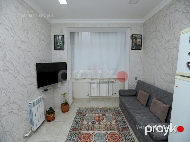Satılır 2 otaqlı Bina evi menzil (Köhnə tikili), 58 m², Xətai rayonu — Mənzil, Bakı (9)