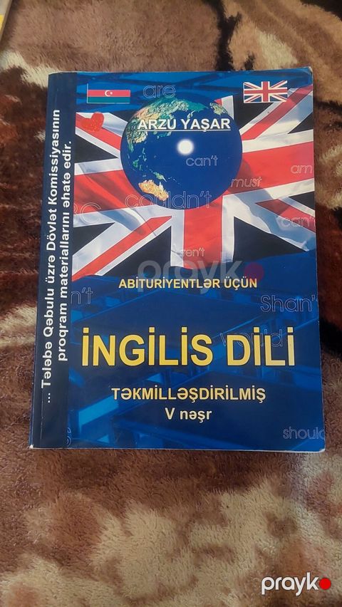 Məhsul: “Abituriyentlər üçün İngilis dili” – Təkmilləşdirilmiş, V nəşr — Bakı