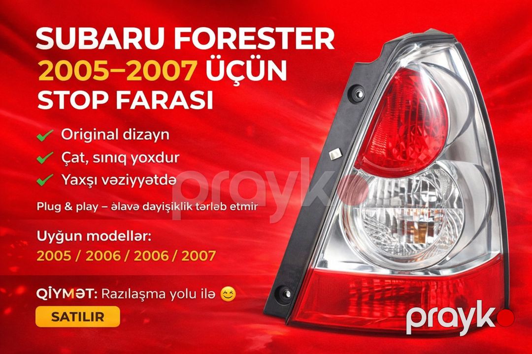 Subaru avtomobilləri üçün ehtiyat hissələri — Ehtiyat hissələri və aksesuarlar, Bakı (10)