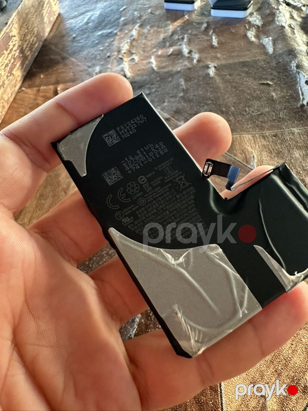 Apple iPhone üçün original daxili batareya İphone 14 pro Üçündü 76 — Smartfon ehtiyat hissələri, Mingəçevir (2)
