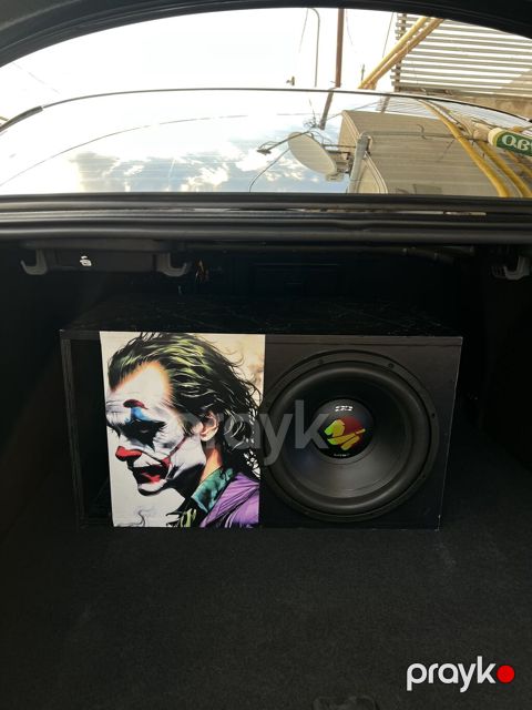 Machette 500 rms basovka satılır subwoofer ses sistemi monoblokla — Masazır