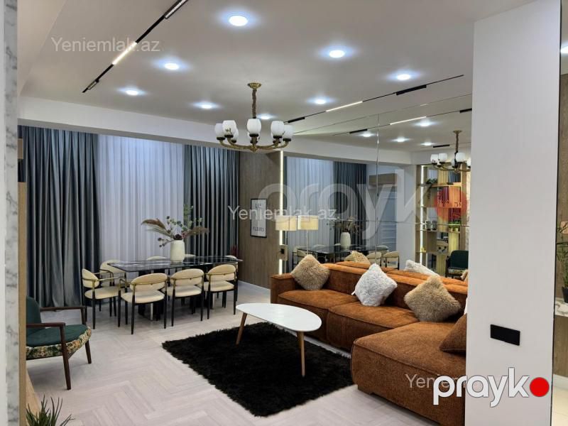 Satılır 3 otaqlı Bina evi menzil (Yeni tikili), 117 m², Nərimanov rayonu — Mənzil, Bakı (2)