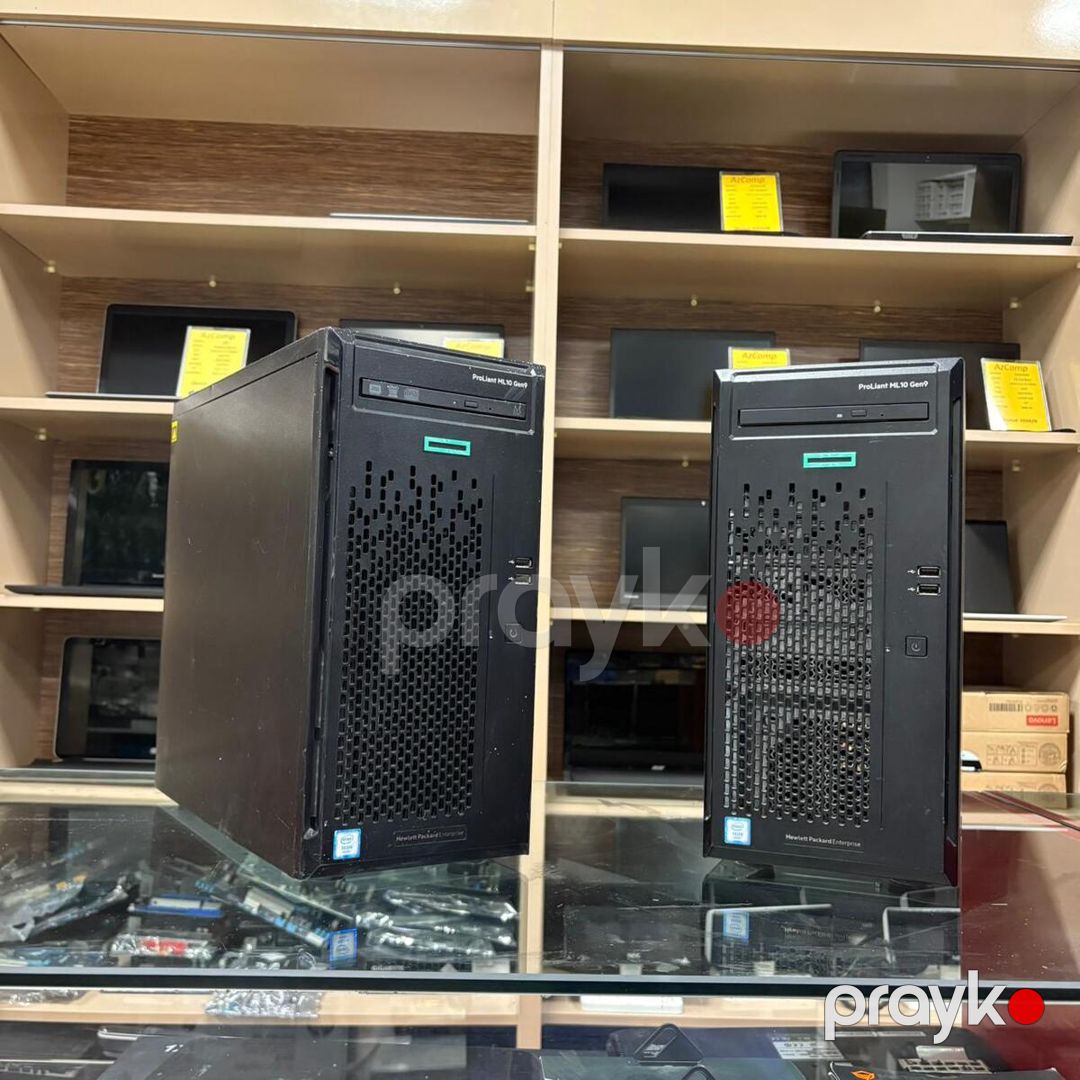 Server HPE ProLiant ML10 Gen9 Xeon E3-1225 8GB RAM 256GB SSD — Şəbəkə və server avadanlığı, Bakı (2)