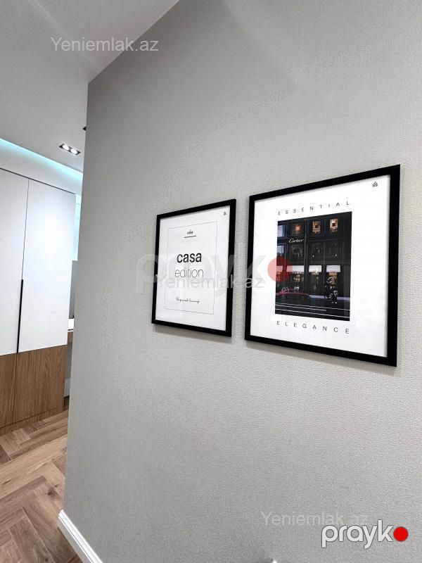 Satılır 3 otaqlı Bina evi menzil (Yeni tikili), 80 m², Nərimanov rayonu — Mənzil, Bakı (9)