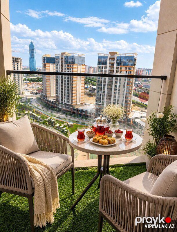Nərimanov rayonunda 3 otaqlı Yeni tikili Satılır, 70 m² — Mənzil, Bakı (6)