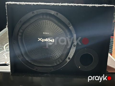 Sony Xplod subwoofer və gücləndirici dəsti - Marka/model: Sony Xplod — Saray