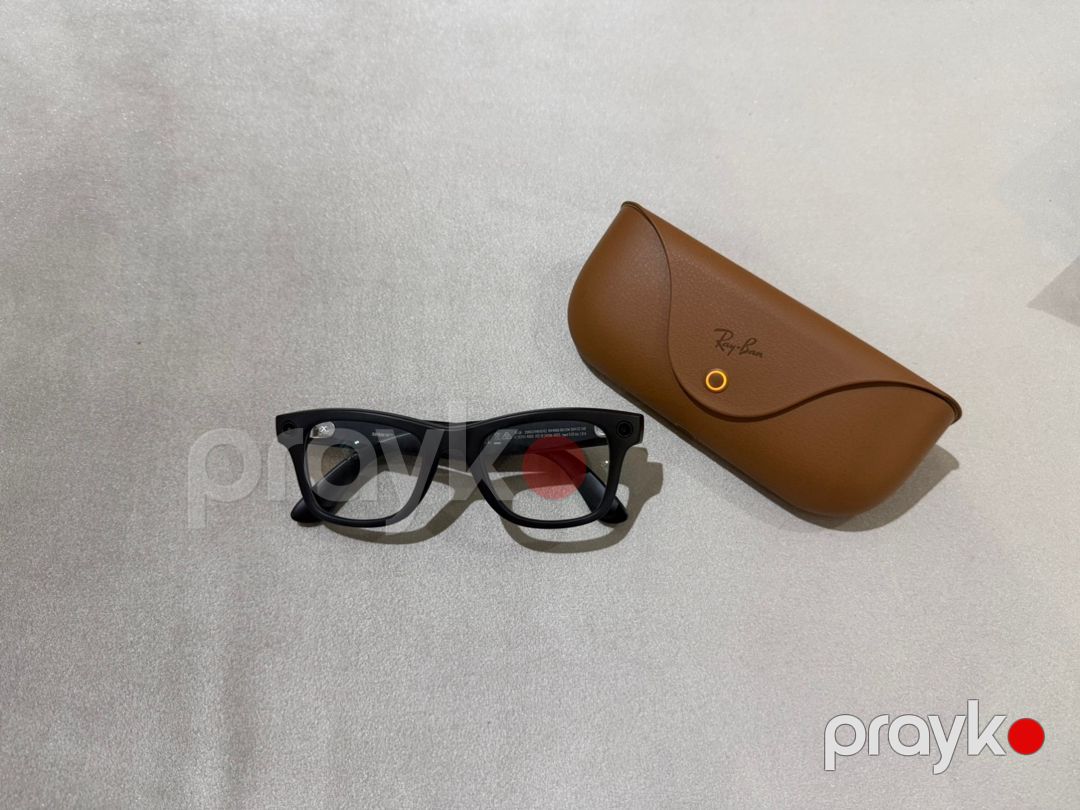 Rayban Meta Wayfarer Transitions Graph Green — Səs texnikası, Bakı (5)